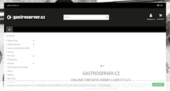 Desktop Screenshot of gastroserver.cz